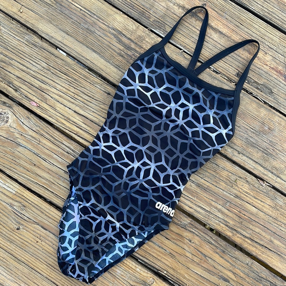 Arena Gradient Open-Back One Piece